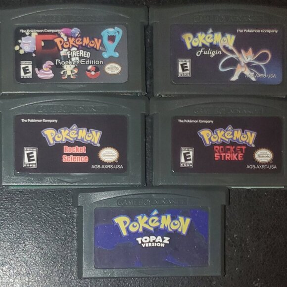 Pokemon GBA ROM Hack Game Gameboy Advance Huge Collection Lot Bundle - Picture 3 of 16